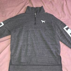 Victoria secret pink half zip